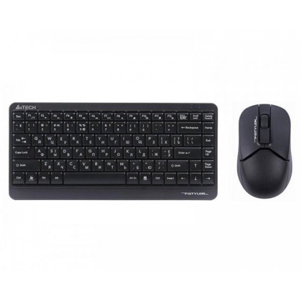 

Комплект (клавиатура, мышь) беспроводной A4Tech FG1112 Black USB