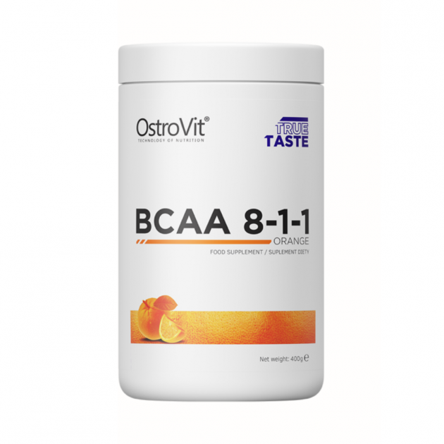 

Аминокислота OstroVit Bcaa 8-1-1 400г Апельсин (720608)