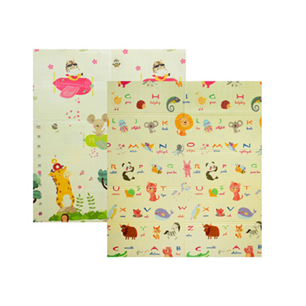 

Детский термо коврик складной Bambi двухсторонний Животные-Алфавит, 150-180 см