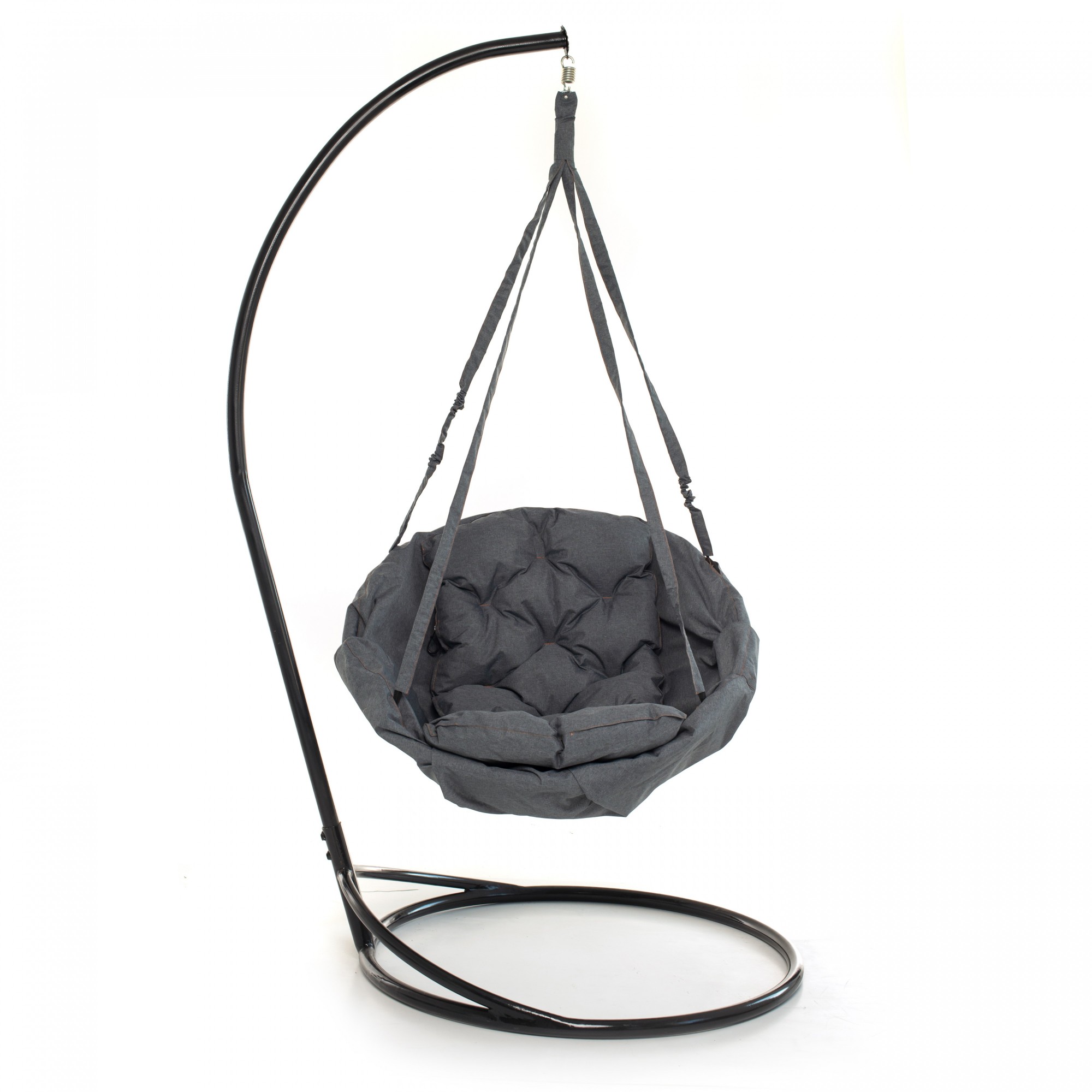 

Кресло-качеля Reswing Lounge ligth+ 120 кг. с подставкой 180 см Графит