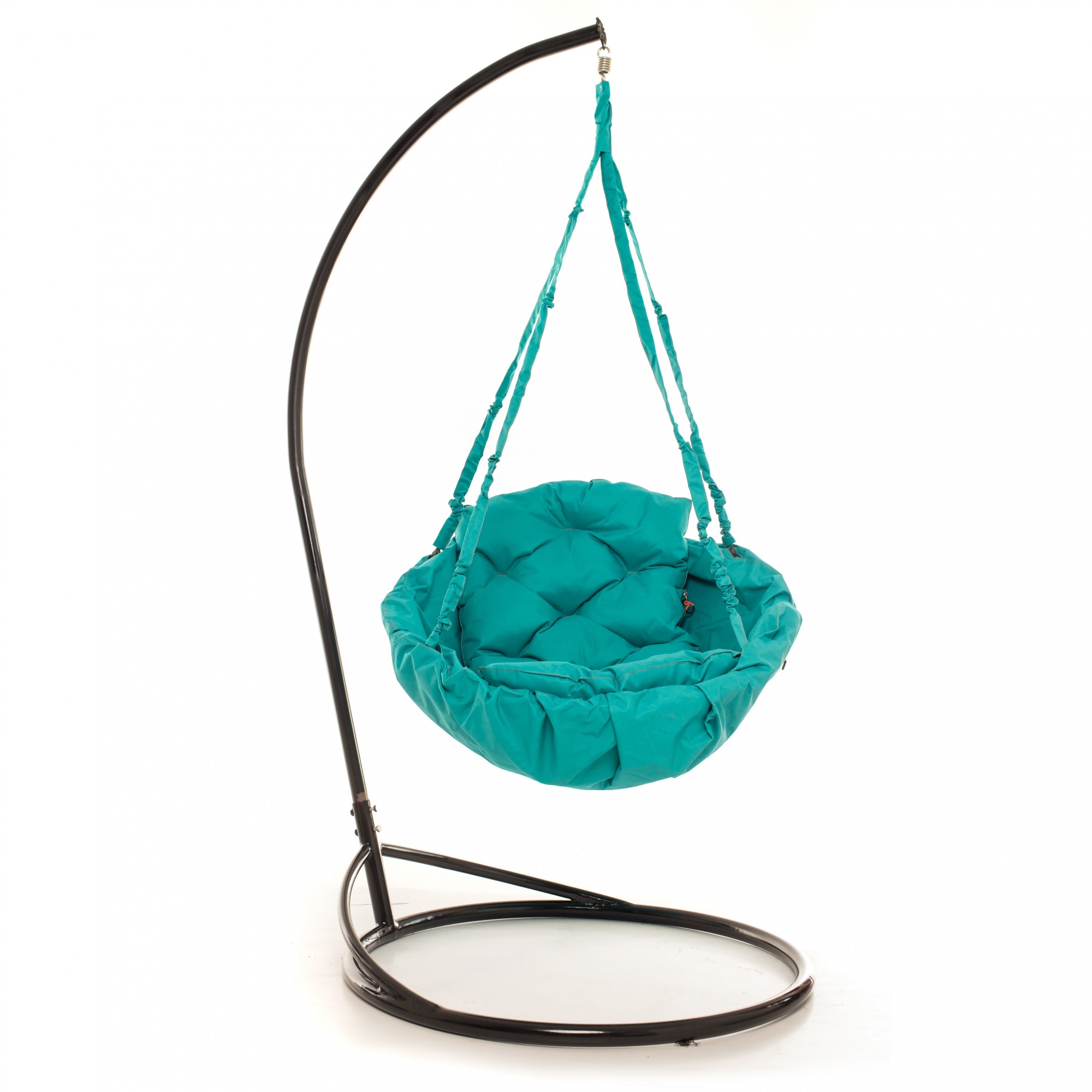 

Кресло-качеля Reswing Lounge ligth+ 250 кг. с подставкой 220 см Бирюза