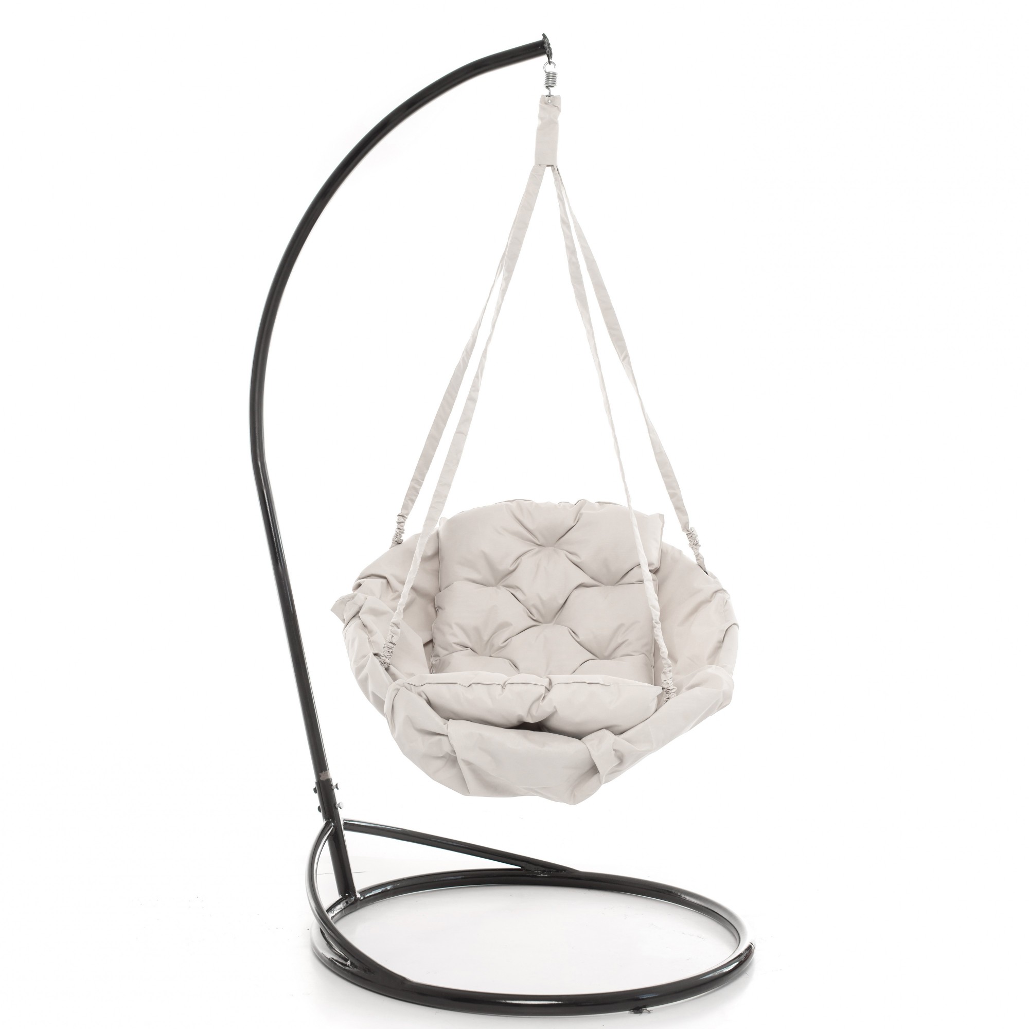 

Кресло-качеля Reswing Lounge ligth+ 150 кг. с подставкой 220 см Белый