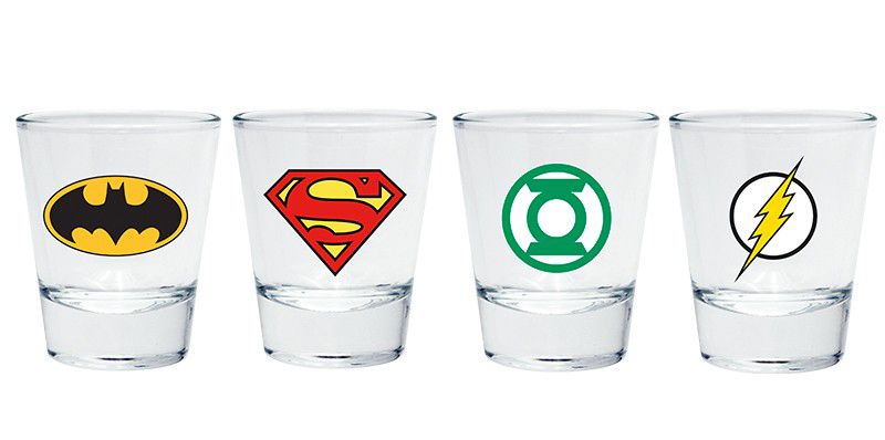 

Набор рюмок Abystyle DC Comics: Shot Glasses - Emblem (ABYVER086)