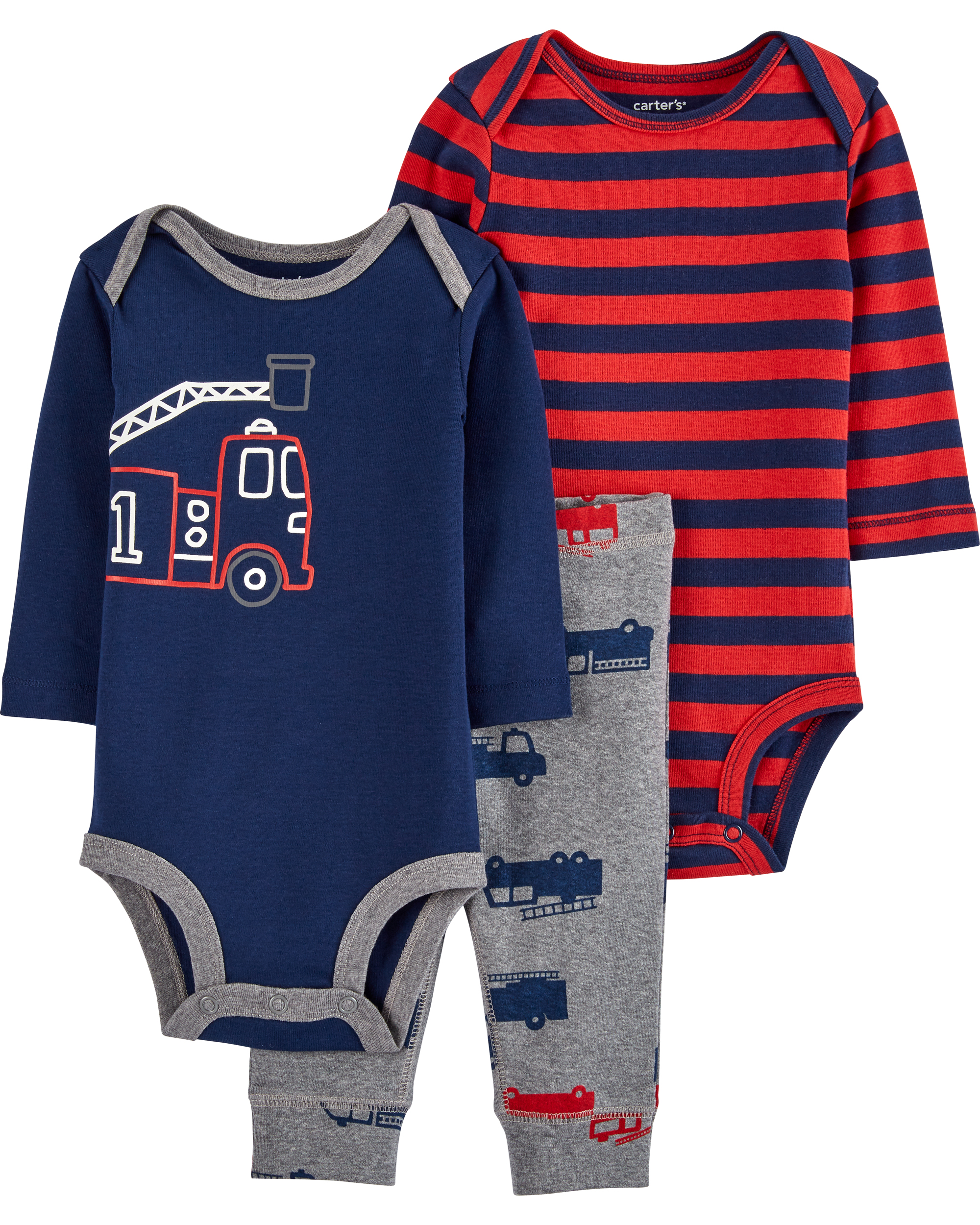 

Комплект тройка для мальчика 7120 Carters 24 мес 92 Красный и Синий 51835