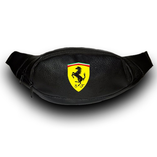 

Поясная сумка (бананка) из кожзама Grifon "Ferrari"