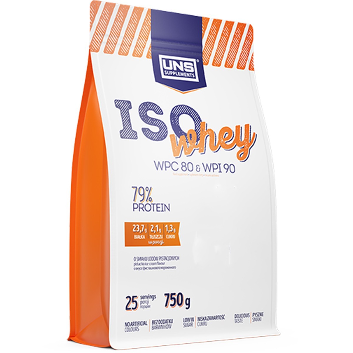

Протеин изолят UNS Iso Whey 750g Salted Caramel