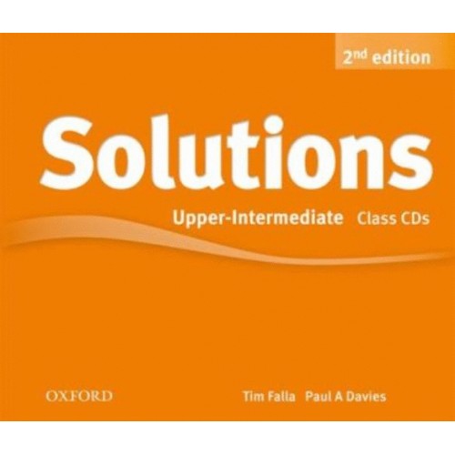 

Solutions 2nd Edition Upper-Intermediate: Class Audio CDs (3) (9780194554268)