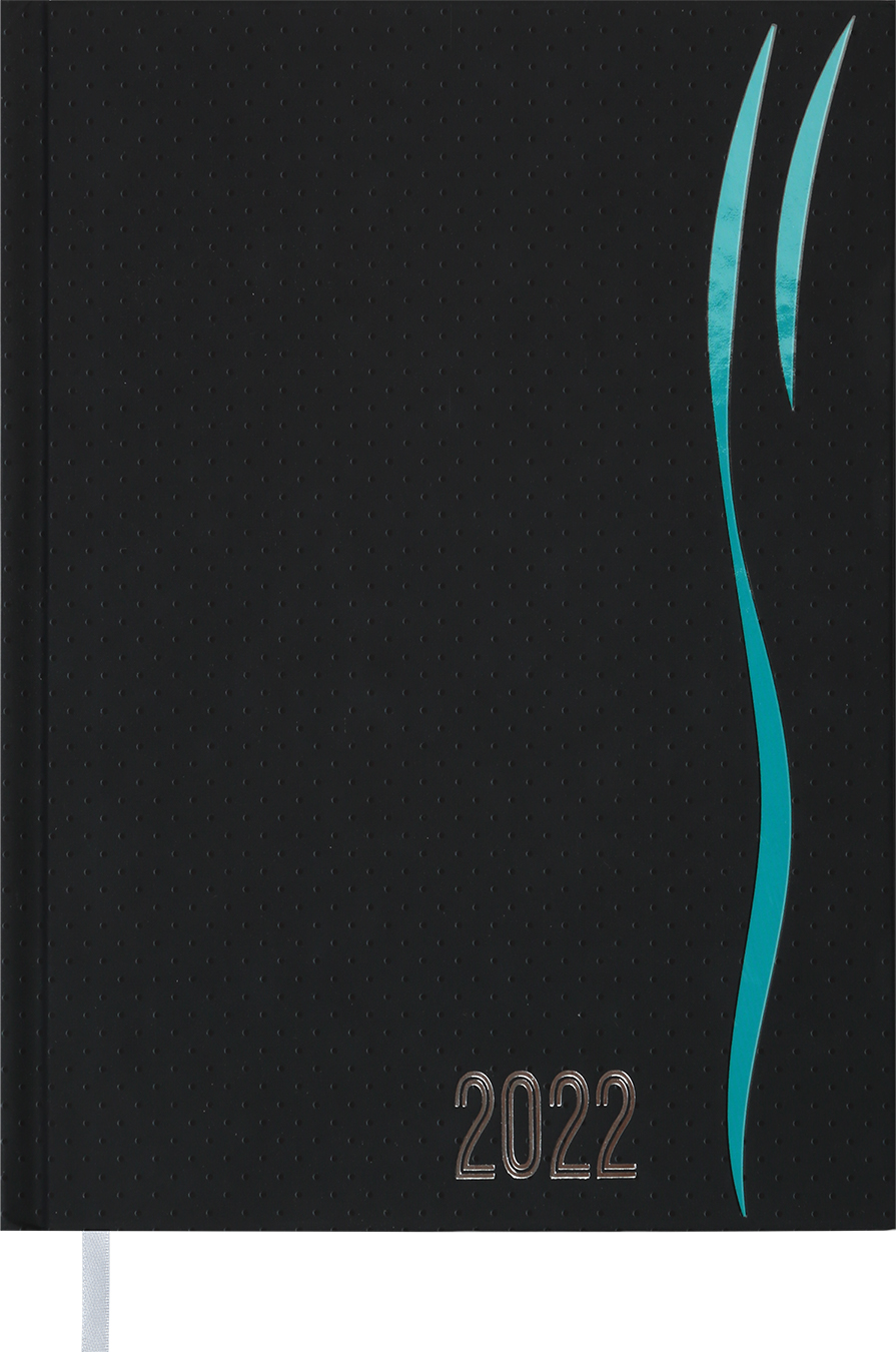 

Ежедневник датированный Buromax Wave A5 на 336 страниц Бирюзовый (BM.2147-06)