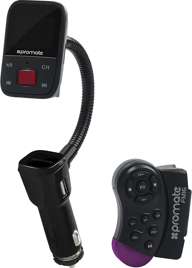 

FM-трансмітер Promate FM16 Black