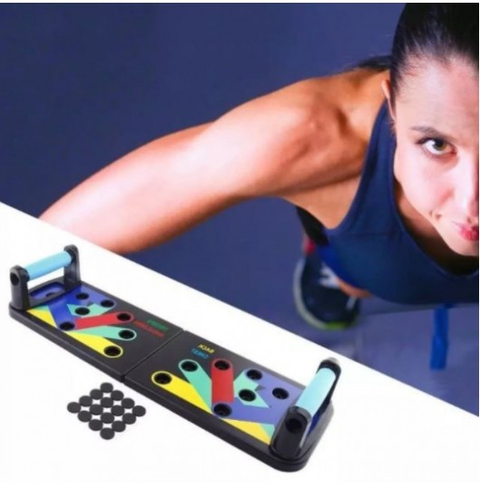 

Спортивная платформа доска для отжиманий Foldable Push Up Board с упорами JT-006
