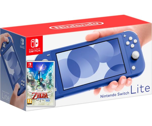

Nintendo Switch Lite Blue + Игра The Legend of Zelda: Skyward Sword HD (русская версия)