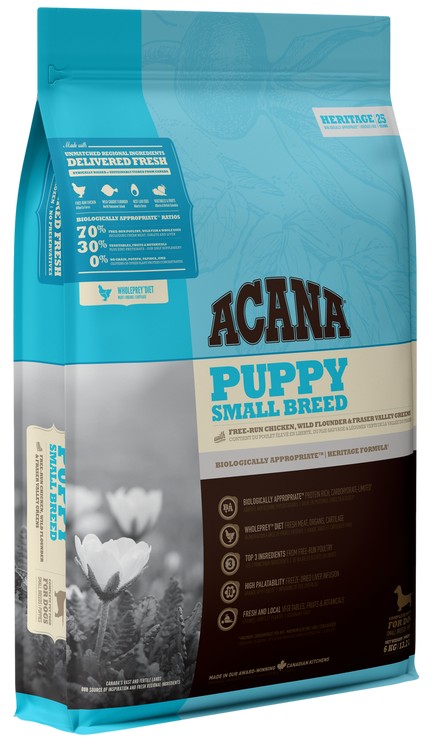 

Сухой корм ACANA Puppy Small Breed для щенков мелких пород 340 г (a50234) (64992502348)