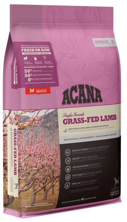 

Сухой гипоаллергенный корм ACANA Grass-Fed Lamb для собак всех пород с ягненком 340 г (a57034) (64992570347)