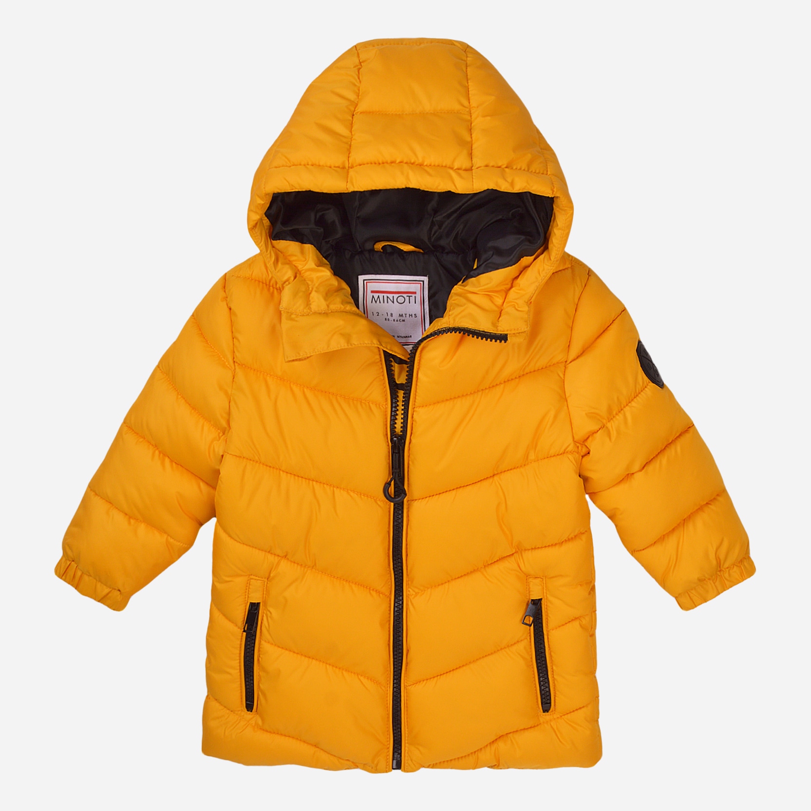 

Куртка Minoti 7BCOAT 3 34531KID 86-92 см Желтая