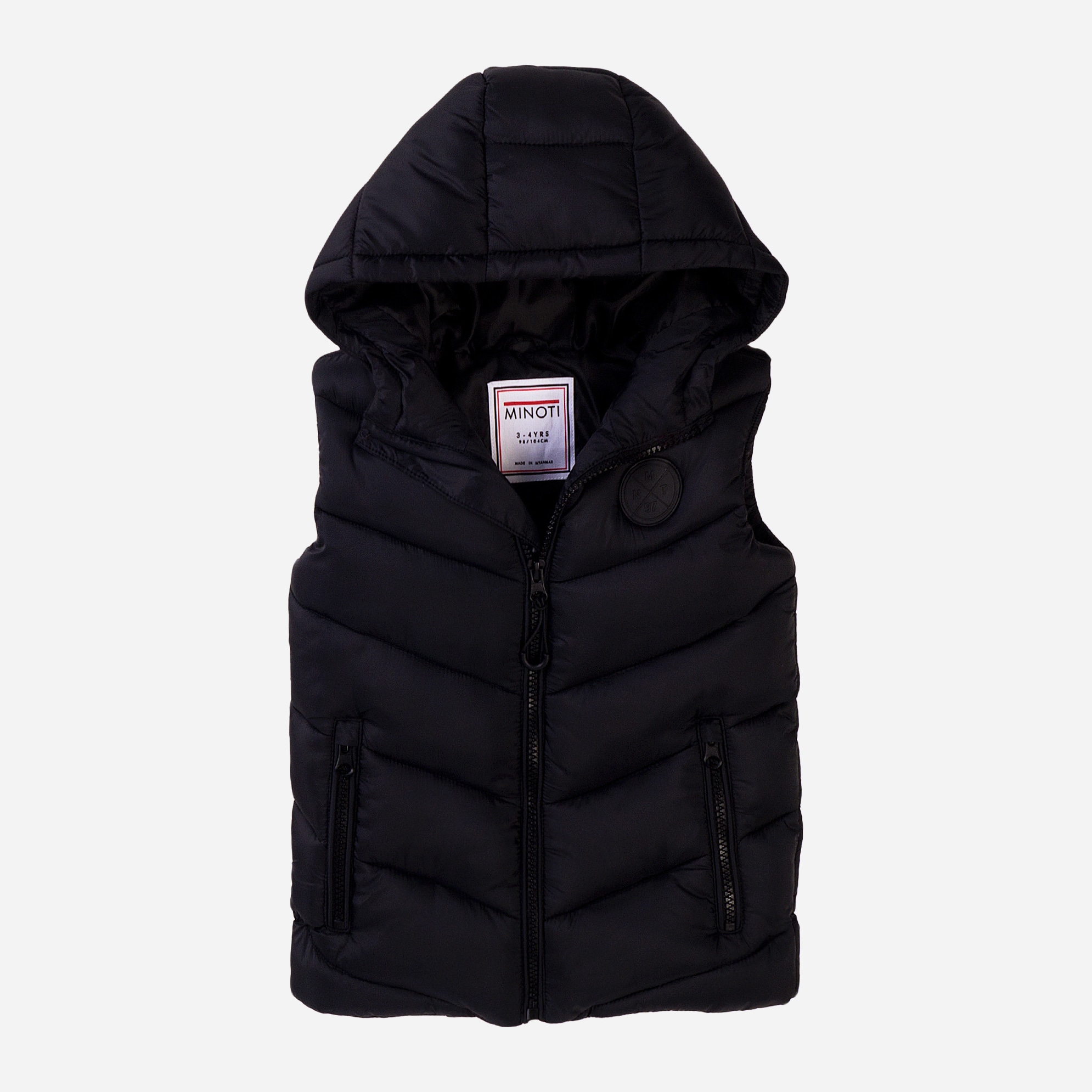 

Жилет Minoti 7BGILET 6 34593TEN 128-134 см Черный