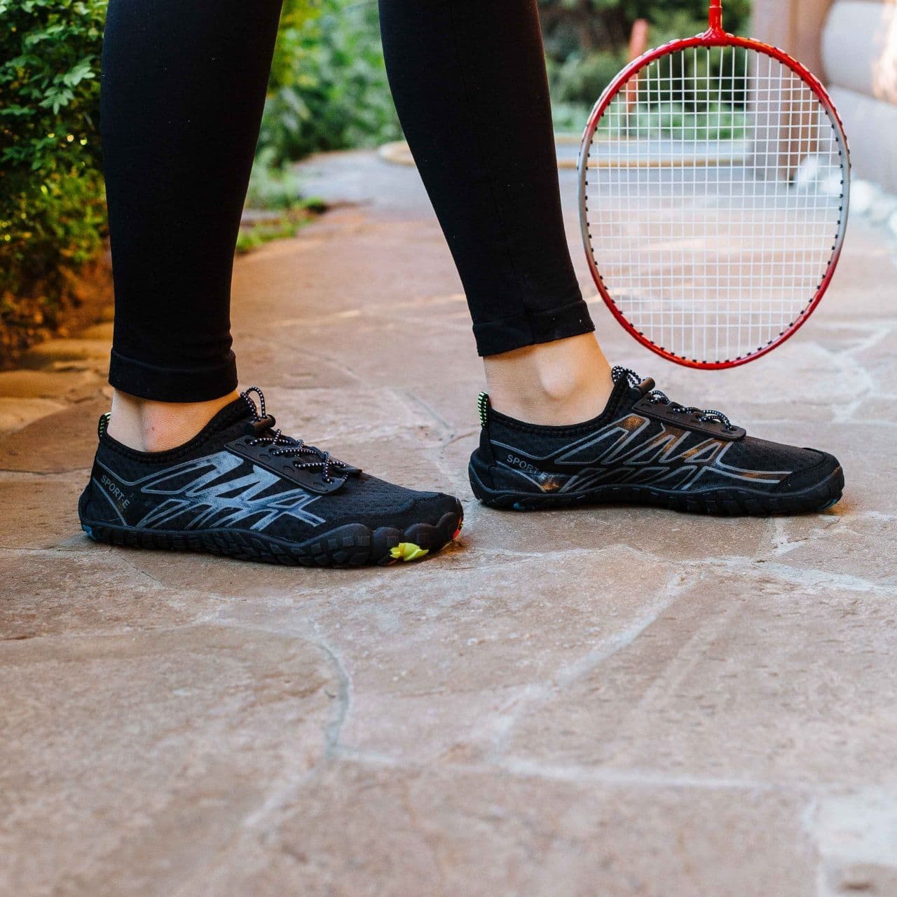 

Аквашузы, тапочки для пляжа VIOLETA Sport Черные 36 размер (147-5 BLACK)