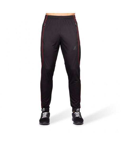 

Спортивные штаны Gorilla Wear Branson Pants  Черно-красные, Спортивные штаны Gorilla Wear Branson Pants XL Черно-красные
