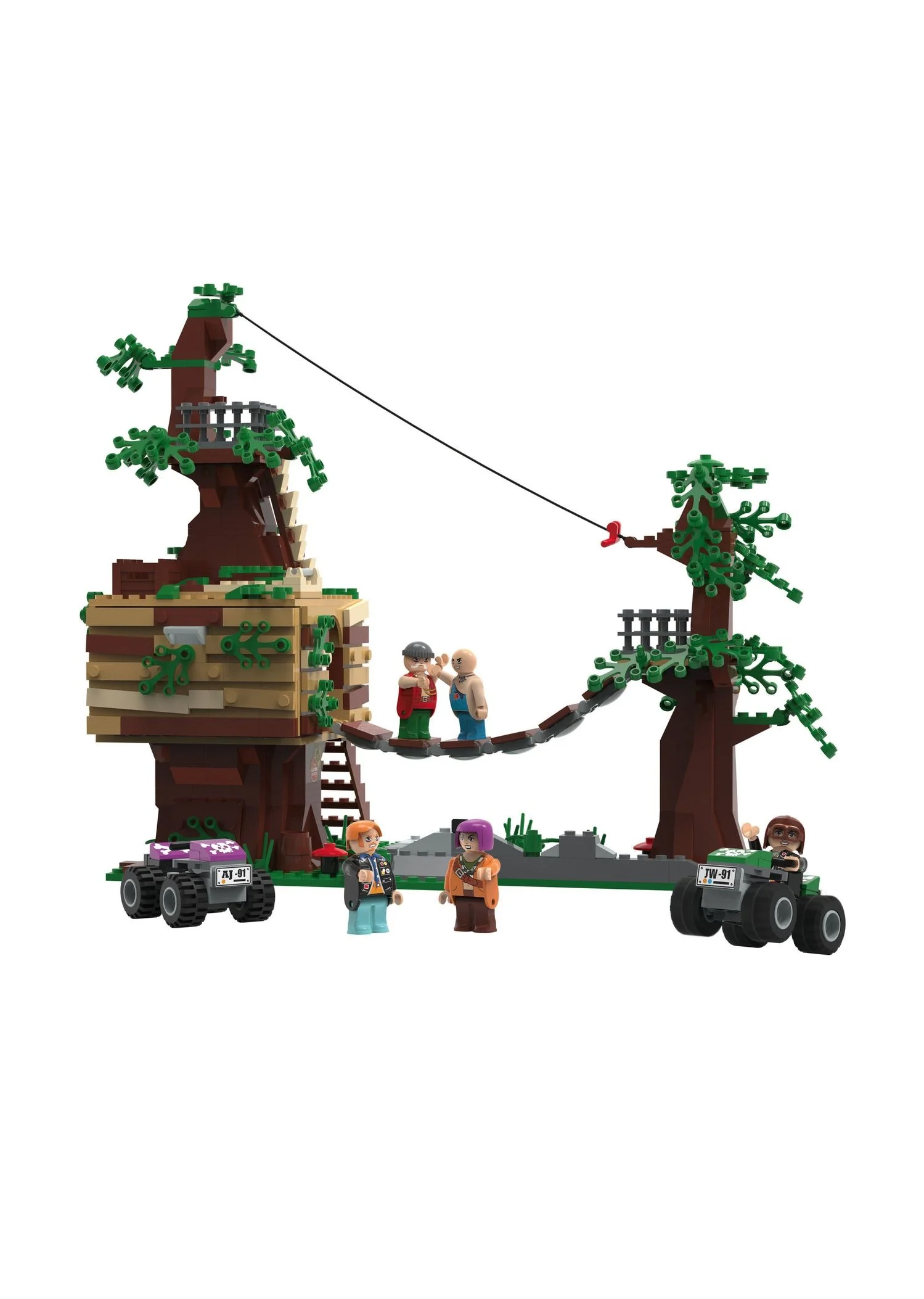 

Детский конструктор Убежище грабителей Playtive разноцветный LI-550362