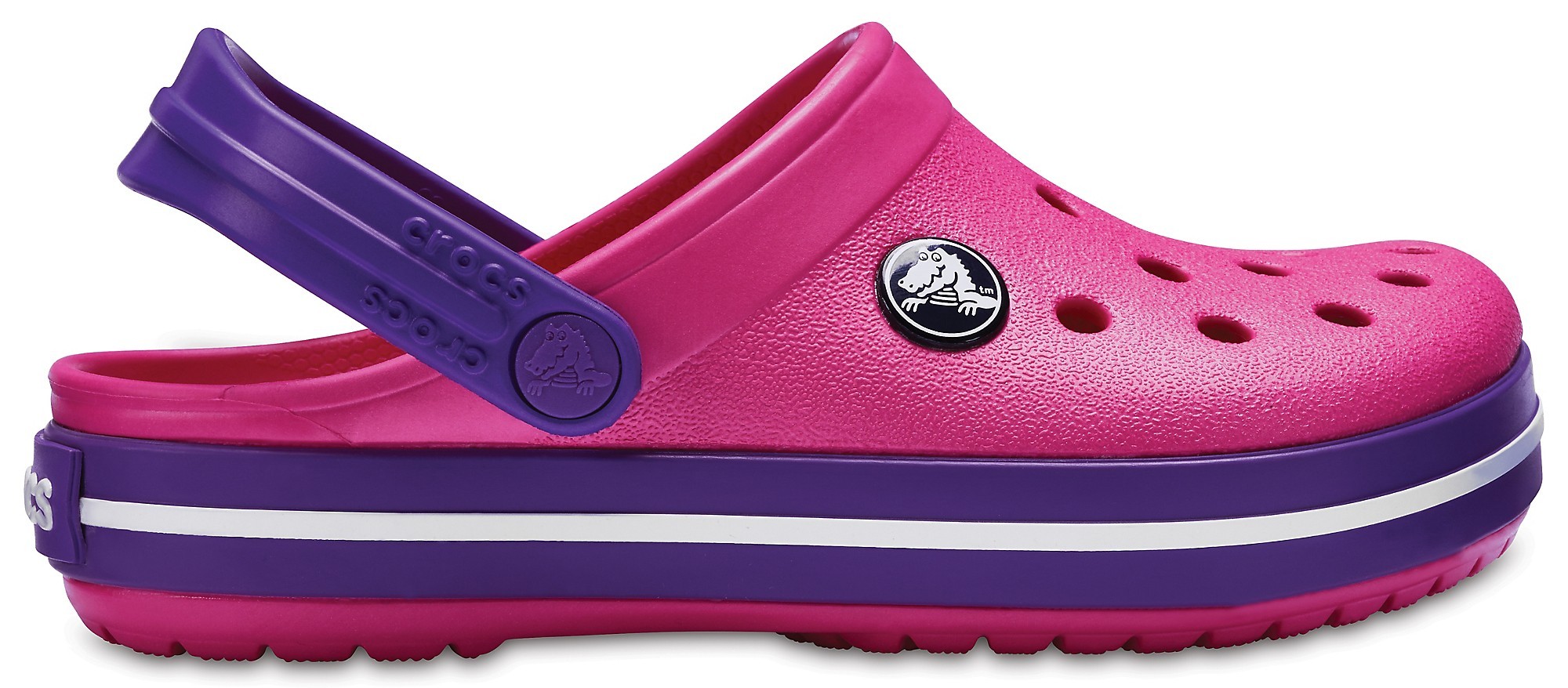 

Сабо Crocs Kids Crocband 204537-60O- J1 31 Розовый с фиолетовым