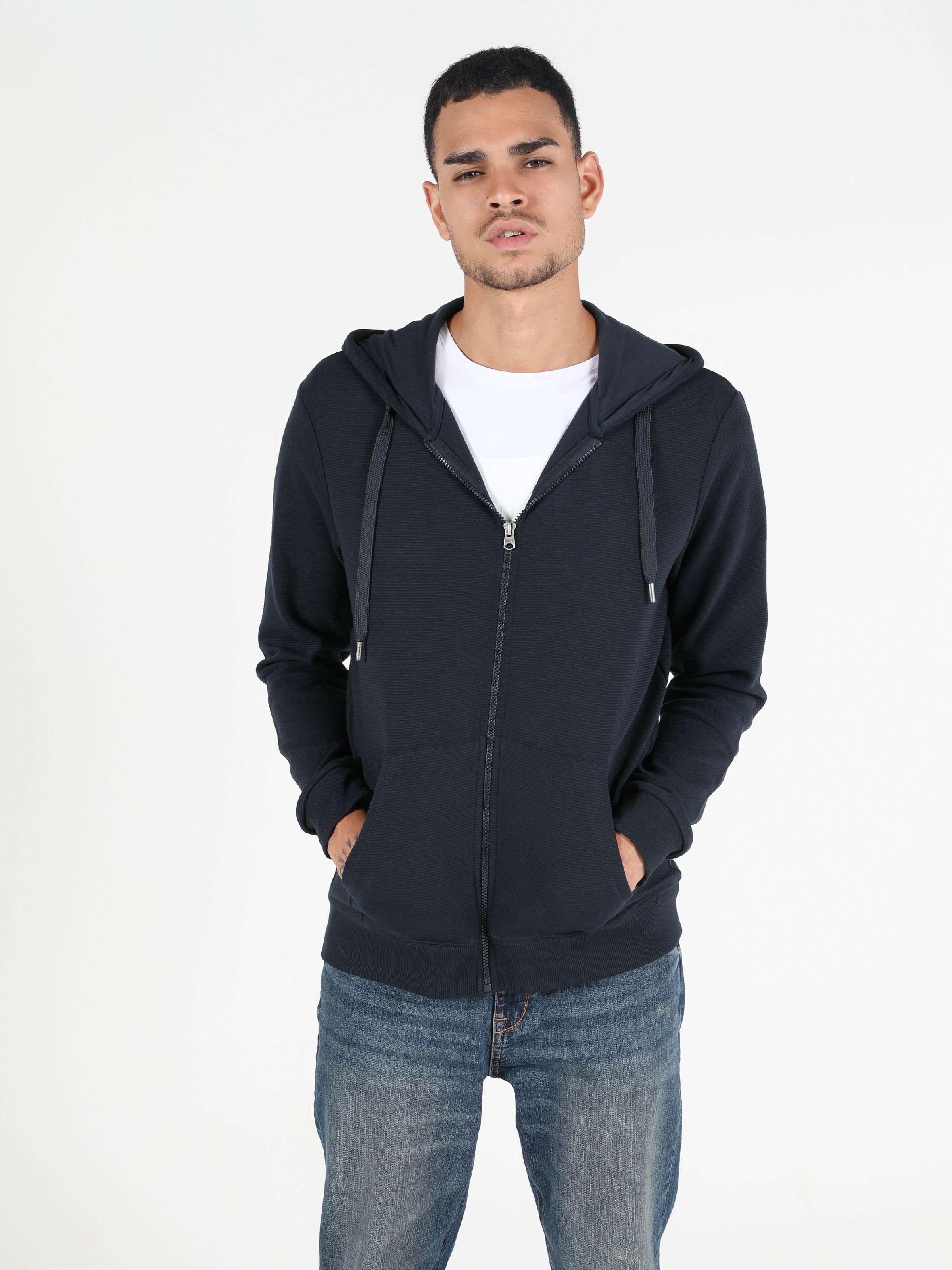 

Толстовка Colin' CL1045425DNV  Dark Navy, Толстовка Colin's CL1045425DNV S Dark Navy