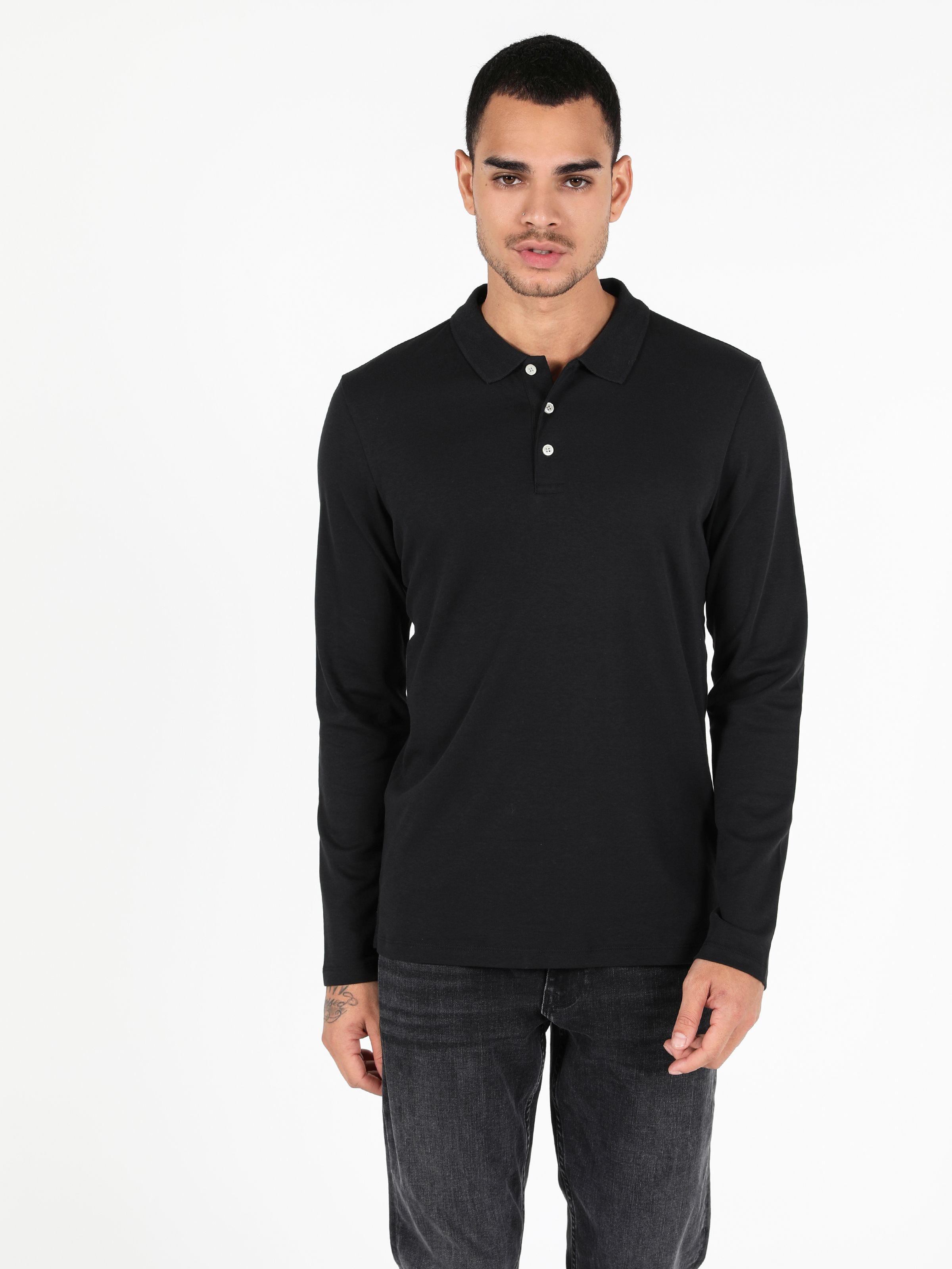 

Поло Colin' CL1049827BLK  Black, Поло Colin's CL1049827BLK S Black