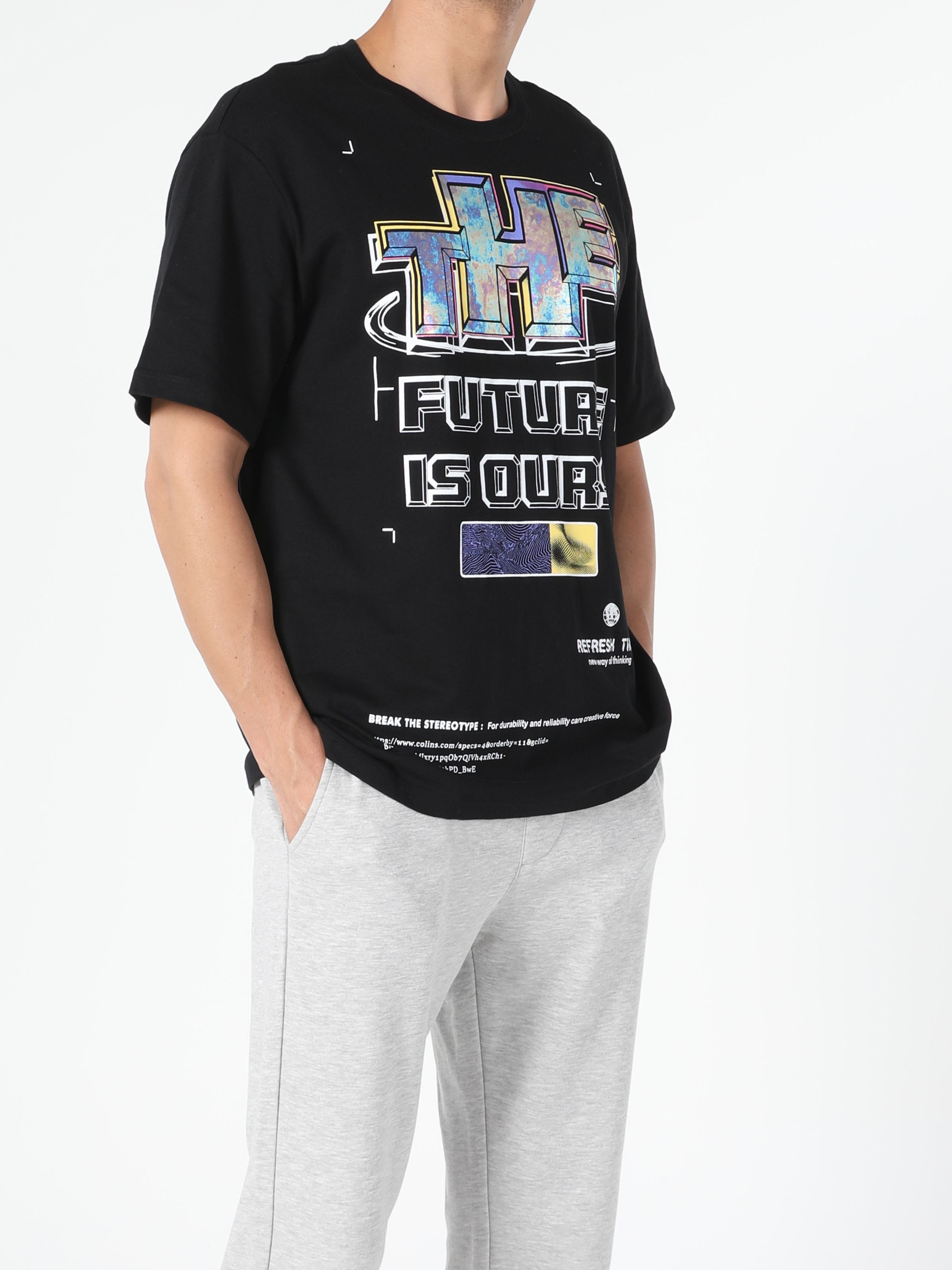 

Футболка Colin' CL1054857BLK  Black, Футболка Colin's CL1054857BLK S Black