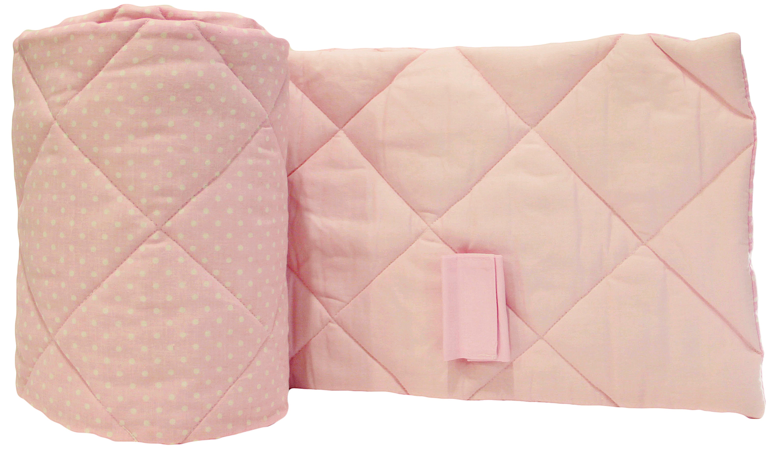 

Бортики в детскую кроватку Lamon Pink Peas 105х30 2 шт