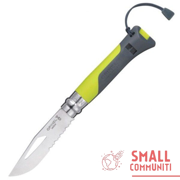 

Ніж Opinel №8 Outdoor Tangerine зелений (001578)