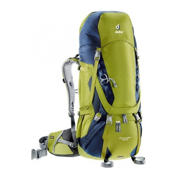 

Рюкзак Deuter Aircontact, 45 + 10 л, moss-navy