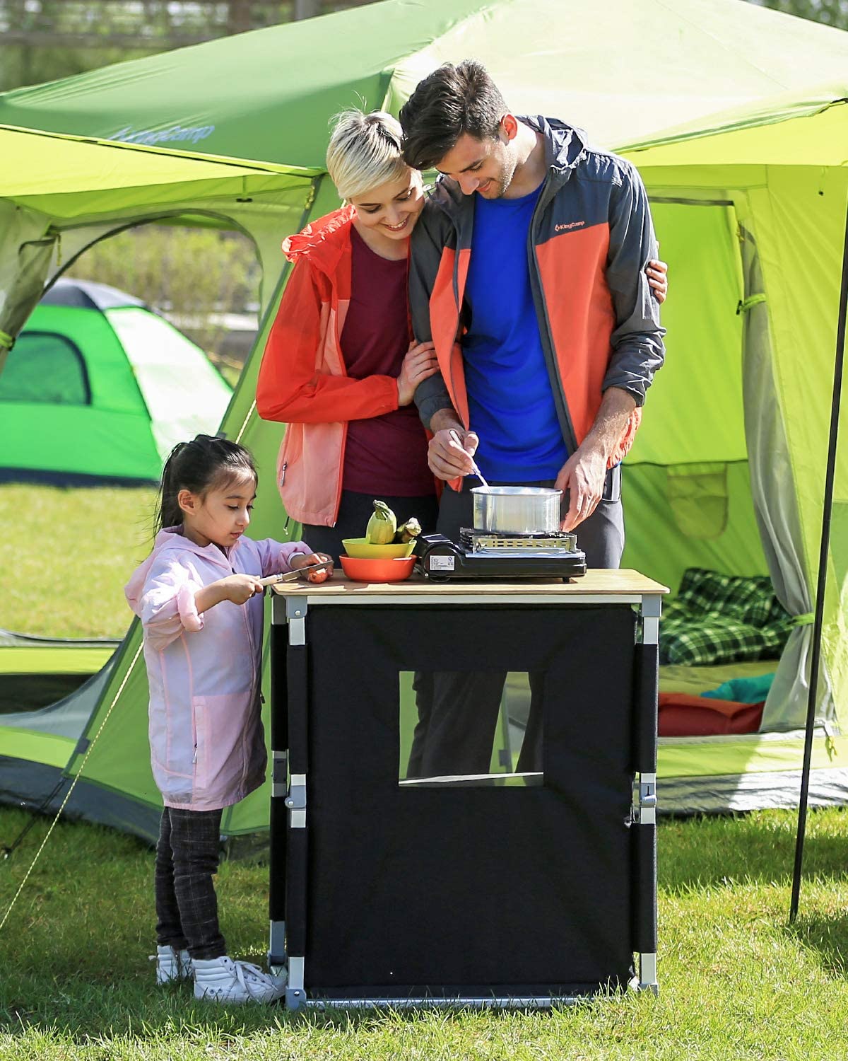 

Складна кухня KingCamp Bamboo Cooking Table (KC3904) Black