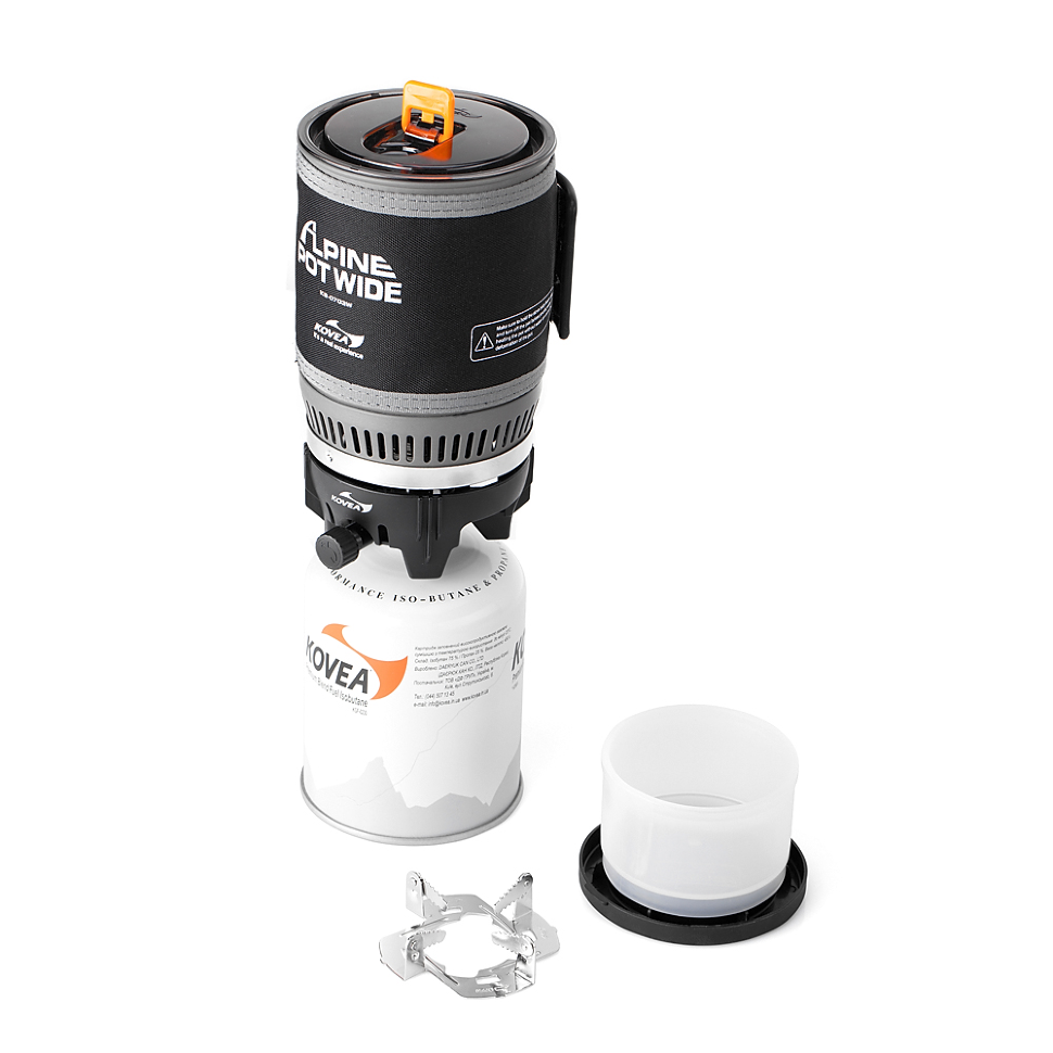 

Газовий пальник Kovea Alpine Pot Wide KB-0703W