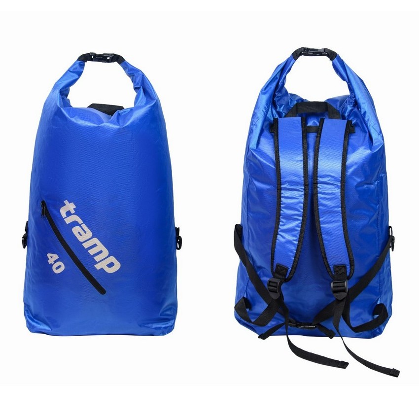 

Герморюкзак Diamond Rip-Stop 40л Tramp TRA-257-blue