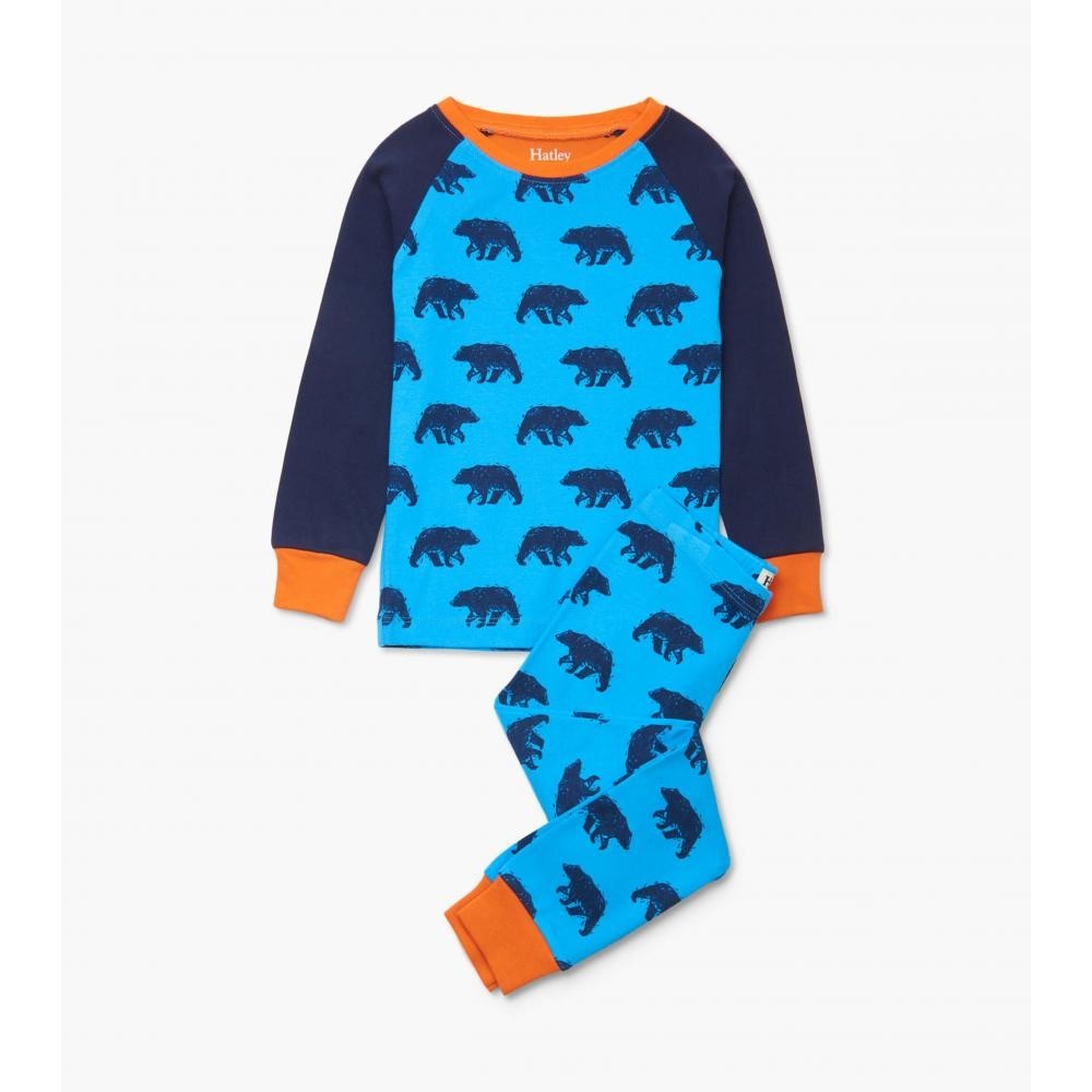 

Піжама Hatley Blue Bears 3A блакитний 98см
