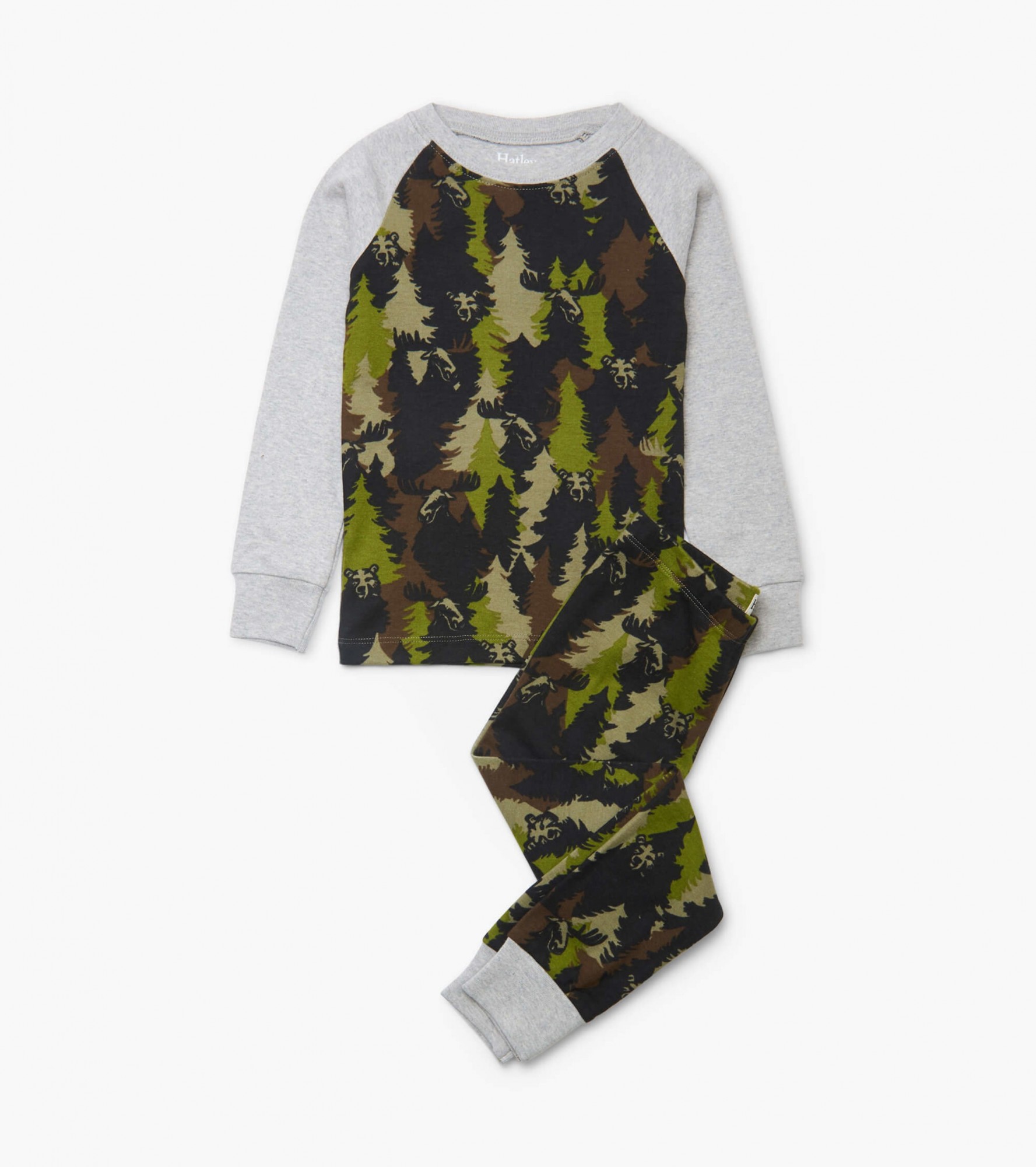 

Піжама Hatley Forest Camo 4A хакі 104см (F20FCK1269)