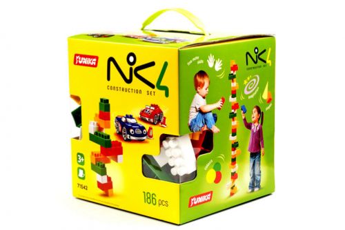 

Пластиковый конструктор "NIK4", 186 дет