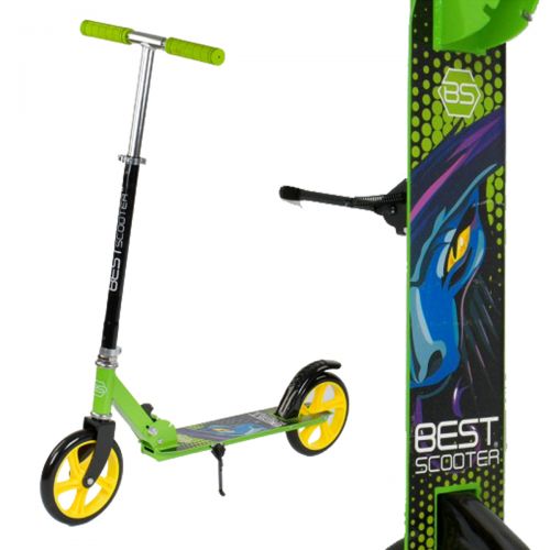 

Самокат двухколесный "Best Scooter" (салатовый)