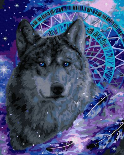 

Картина по номерам "Ловец снов"