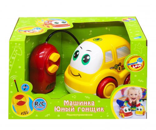 

Машинка "Юный Гонщик", желтая