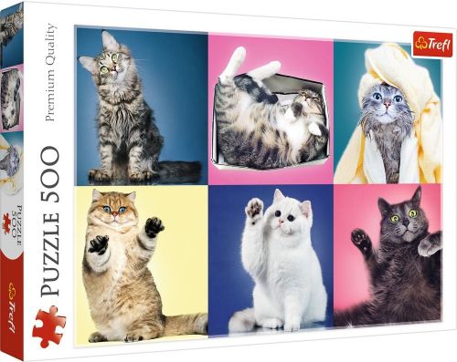 

Пазлы "Котики", 500 элементов