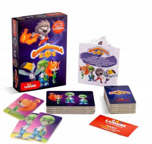 

Игра настольная "Суперкоманда SOS"