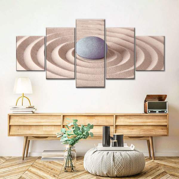 

Модульная картина из пяти частей Концентрические круги 162x72 см