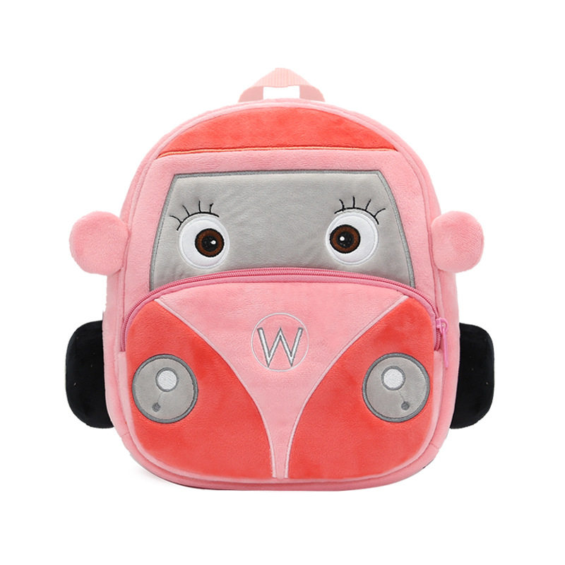 

Рюкзак велюровый Pink car Berni Kids Розовый (52906)