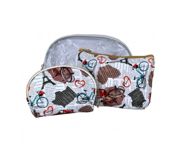 

Косметичка Цветная Manelly Арт 6054-2