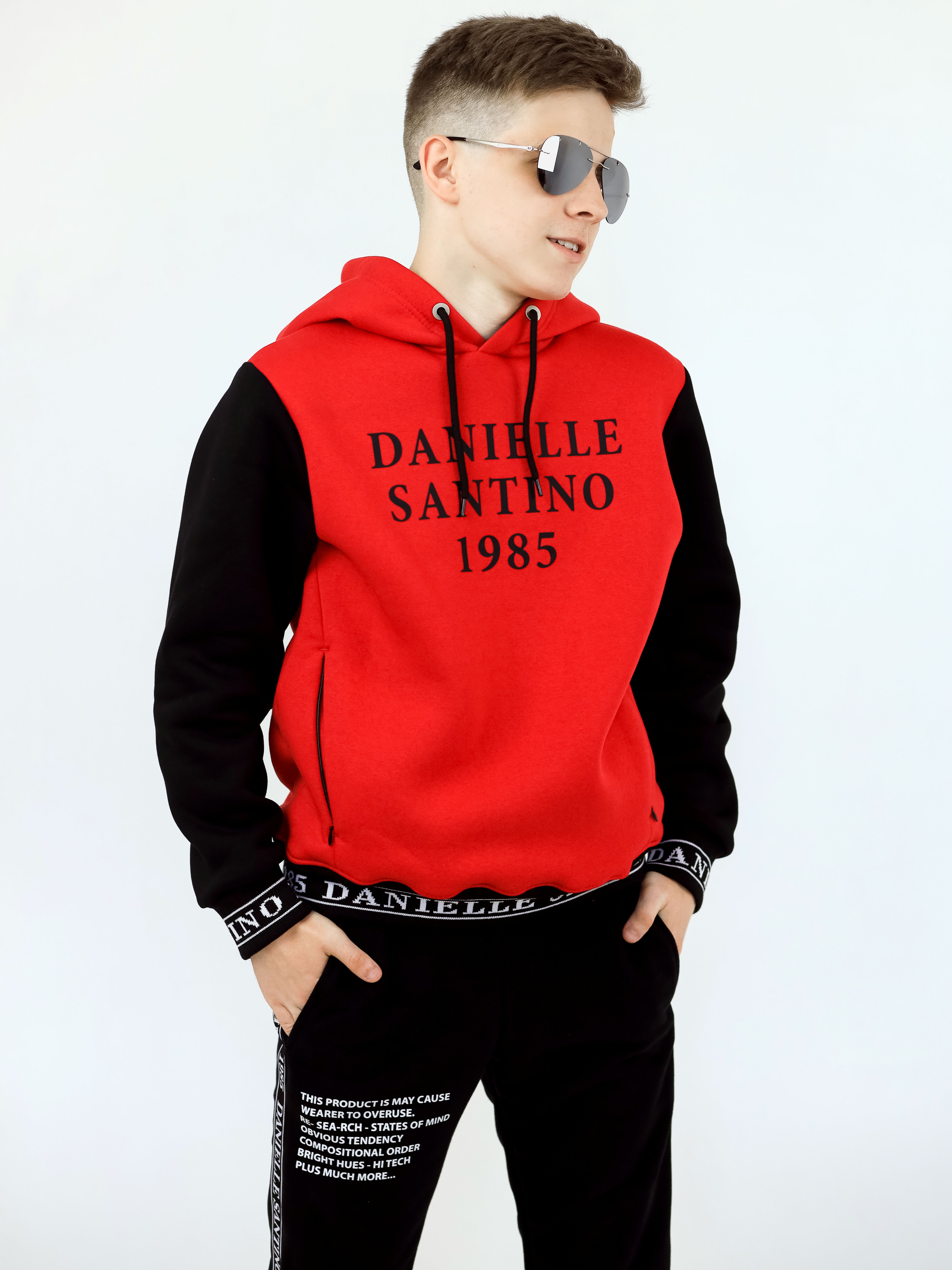 

Худи Danielle Santino 23002 152 см Красный/Черный