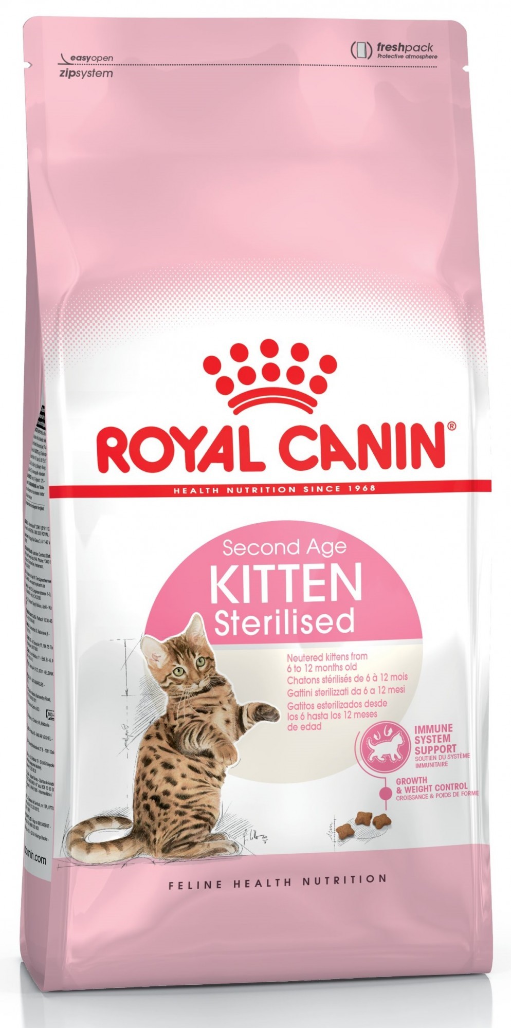 

Сухой корм Royal Canin Kitten Sterilised для стерилизованных котят до 12 месяцев 2 кг (3182550805186)