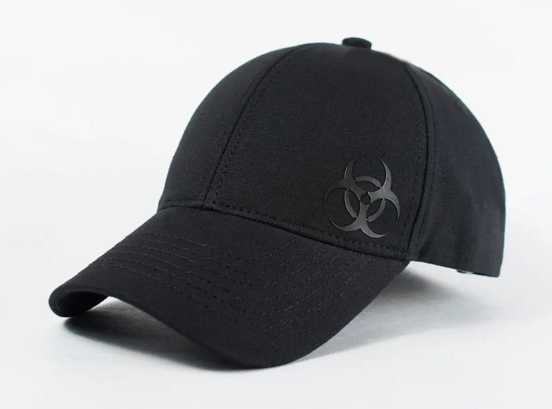 

Бейсболка лейба KentAver Biohazard черный 9101-18