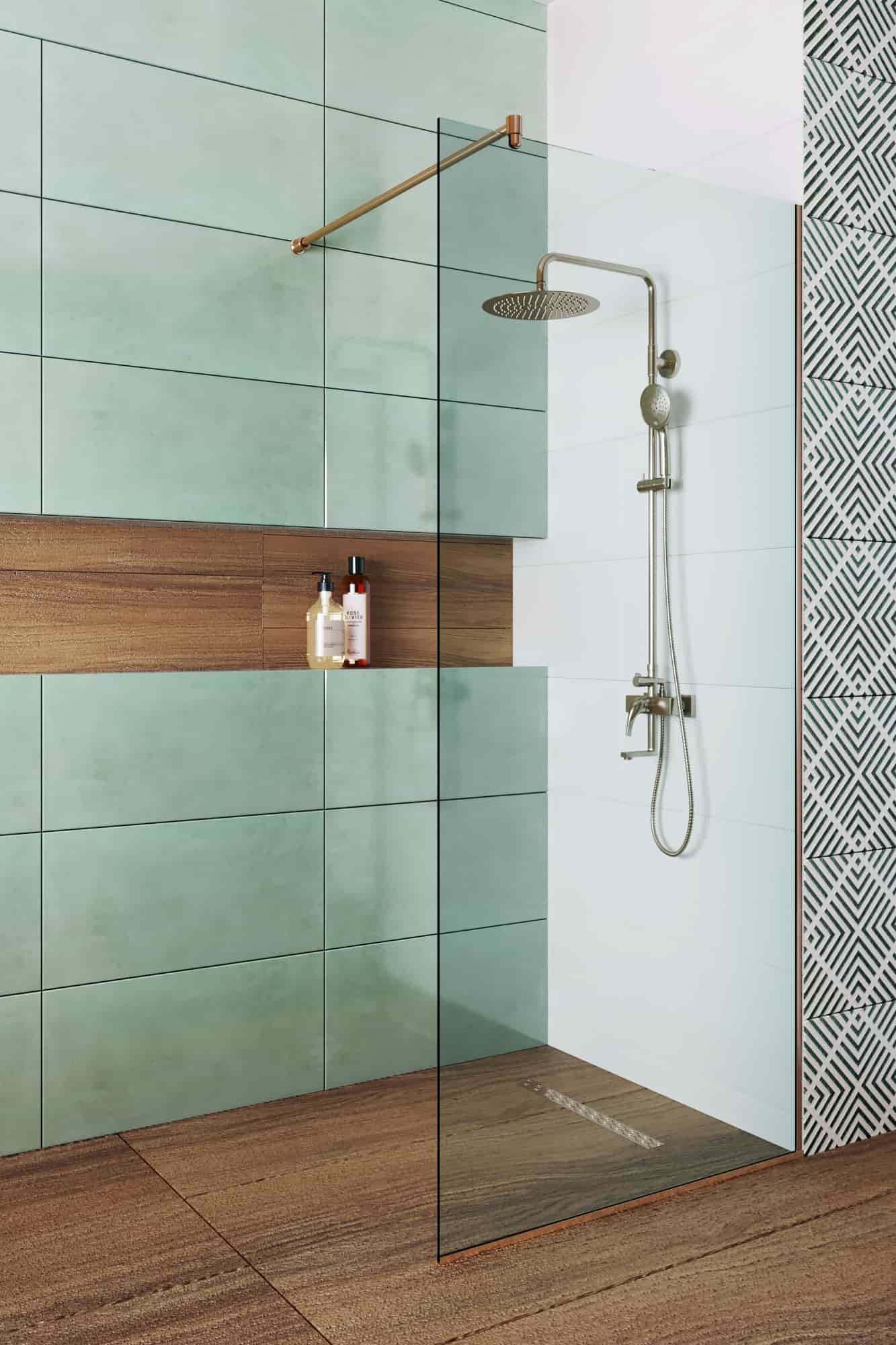 

Душевая перегородка Andora MERIDIAN BRONZE 900х2000 мм