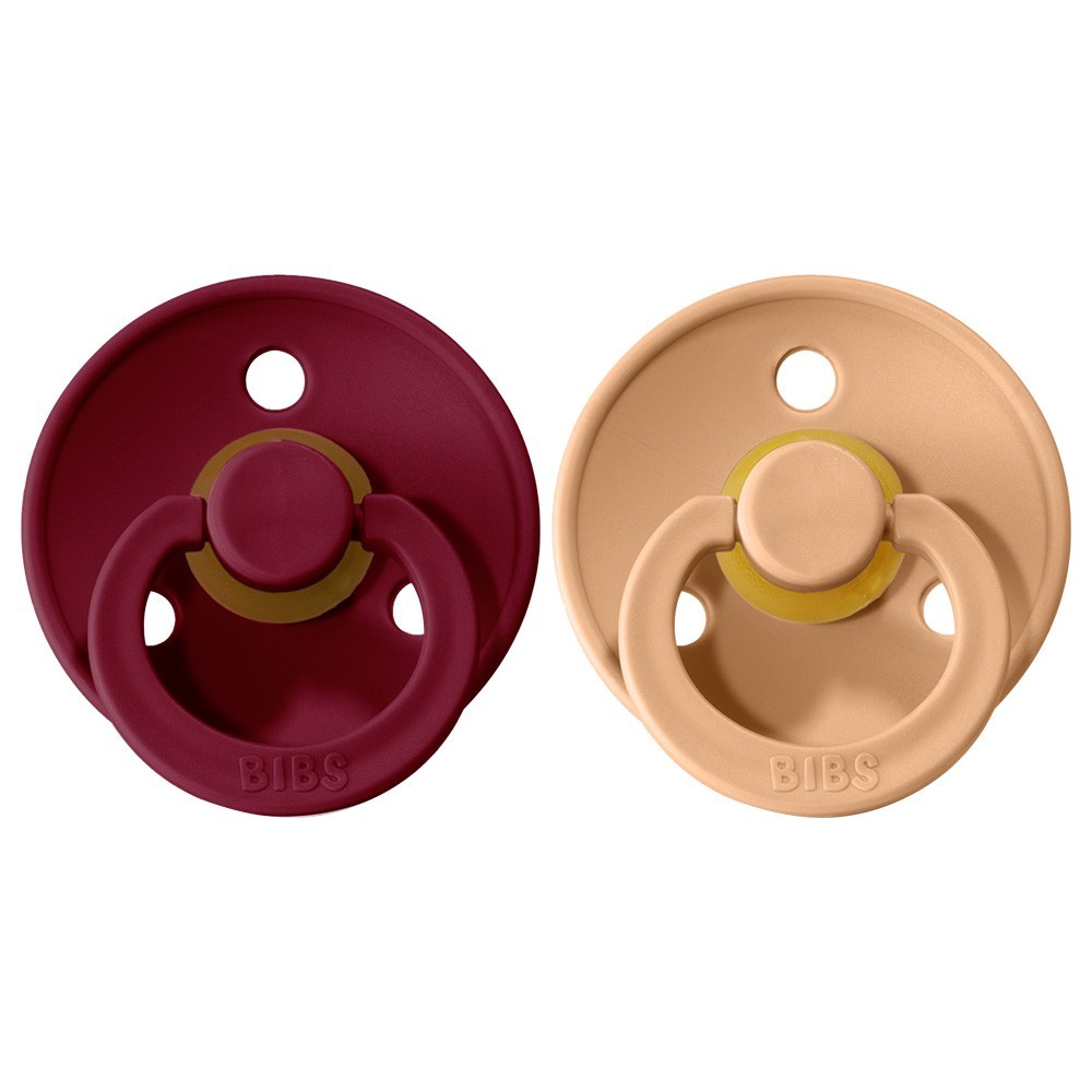 

Пустышка BIBS Peach+Ruby 6-18 мес. 2 шт.