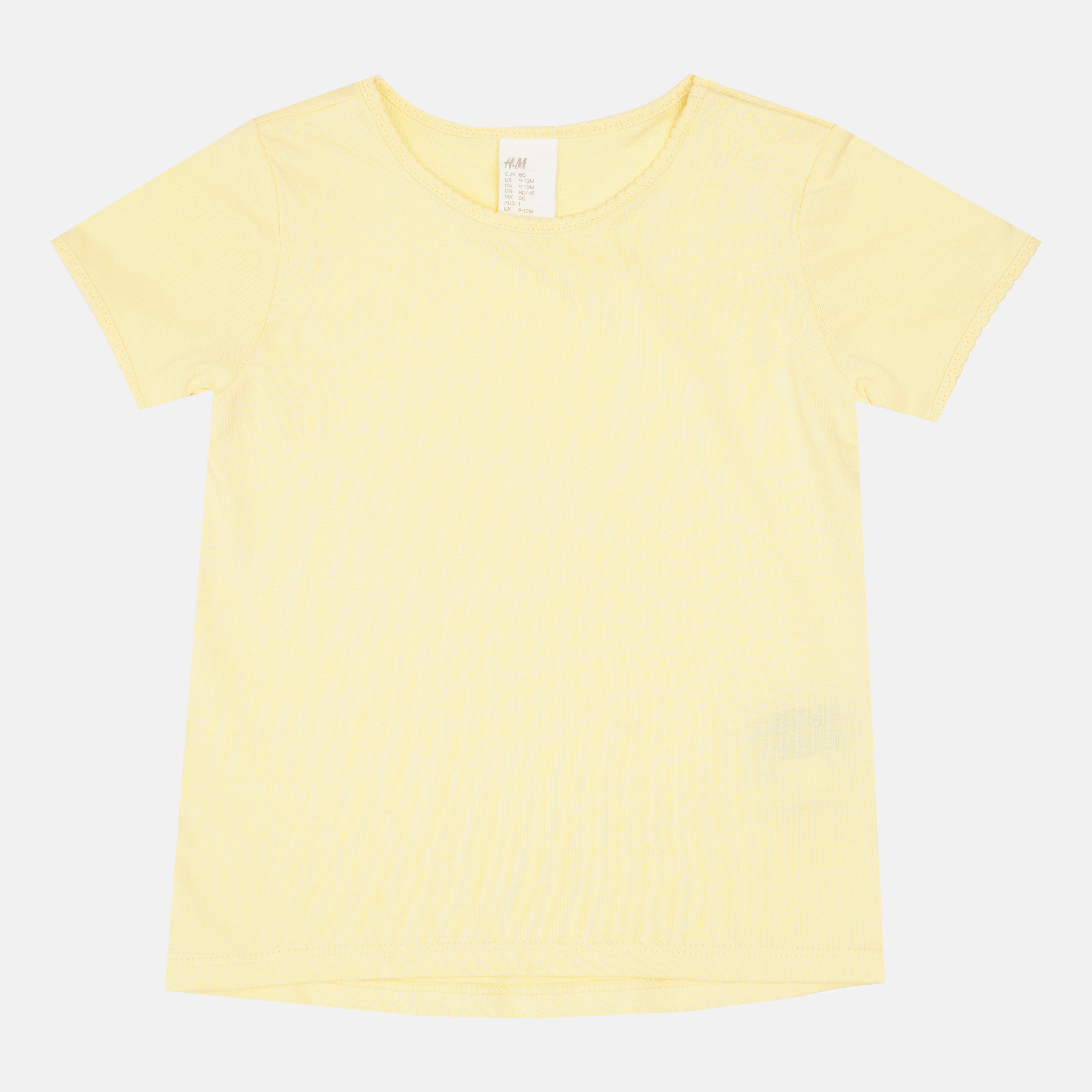 

Футболка H&M 3040613 80 см Желтая
