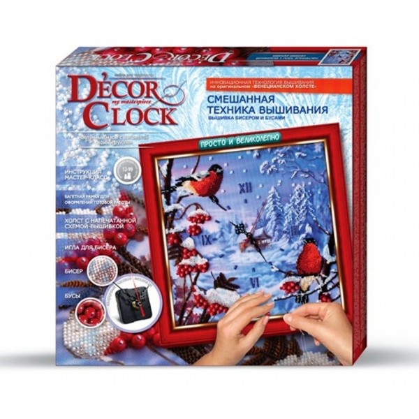 

Набор для творчества "Decor Clock" "Снигури" 4298-01-03DT